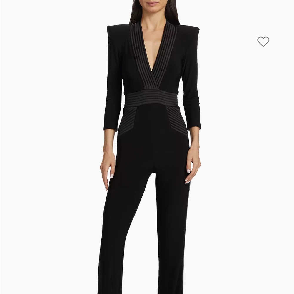 Zhivago Eye Of Horus Jersey Straight-Leg Jumpsuit